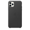 Apple Leder Case (iPhone 11 Pro Max) Schwarz