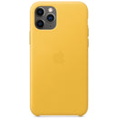 Apple Leder Case (iPhone 11 Pro) Sonnengelb
