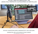 Microphone de podcasting USB Marantz MPM-4000U avec mixeur intégré et sortie casque