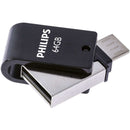 Philips FM64DA148B 2-in-1 micro USB 2.0 64GB