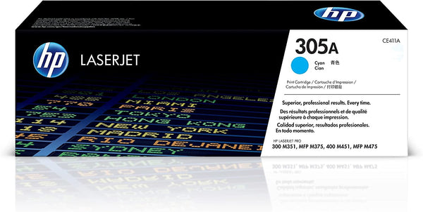 HP Original 305A Toner Cyan (CE411A)