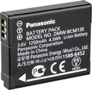Panasonic DMW-BCM13 Lithium-Ion (Li-Ion) Akku Batterie 3.6V 1250mAh