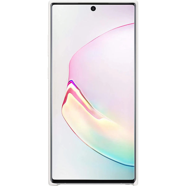 Samsung Silicone Cover für Galaxy Note 10+ / Note 10 5G weiß