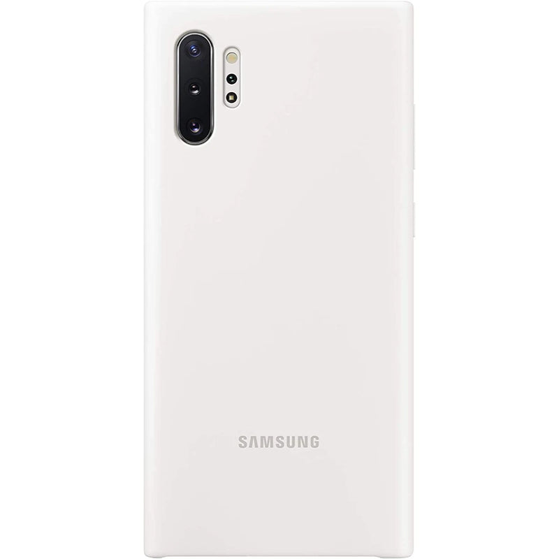 Samsung Silicone Cover für Galaxy Note 10+ / Note 10 5G weiß
