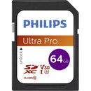 Philips SDXC Card 64GB Class 10 UHS-I U3 V30 A1