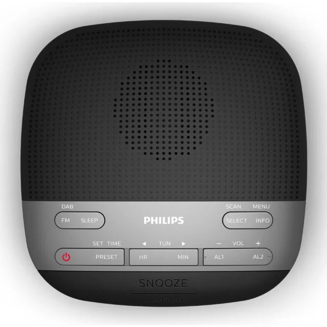 PHILIPS TAR3505/12 DAB+ Radiowecker schwarz