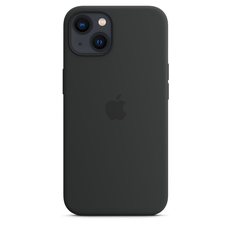 Apple Silikon Case mit MagSafe (iPhone 13) Mitternacht
