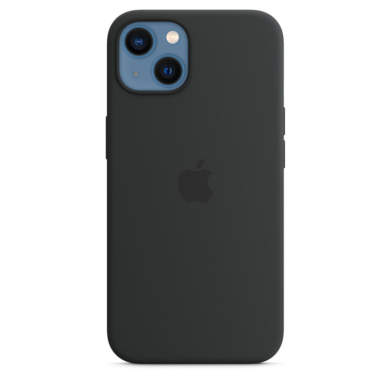 Apple Silikon Case mit MagSafe (iPhone 13) Mitternacht