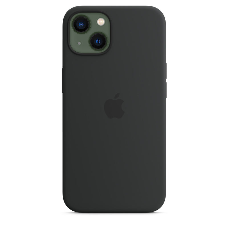 Apple Silikon Case mit MagSafe (iPhone 13) Mitternacht