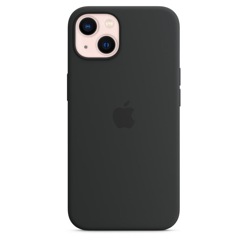Apple Silikon Case mit MagSafe (iPhone 13) Mitternacht